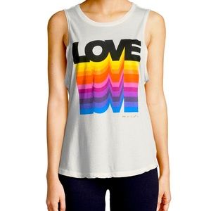 🌈 L Peloton Spiritual Gangster Love Tank 🌈